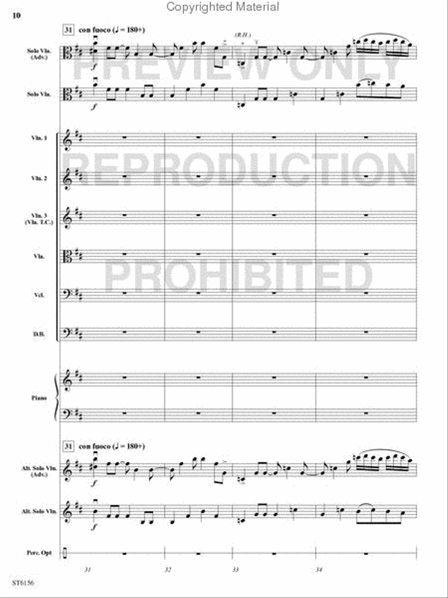 Danza Latina Danza Latina String Orchestra scores gallery preview page 9