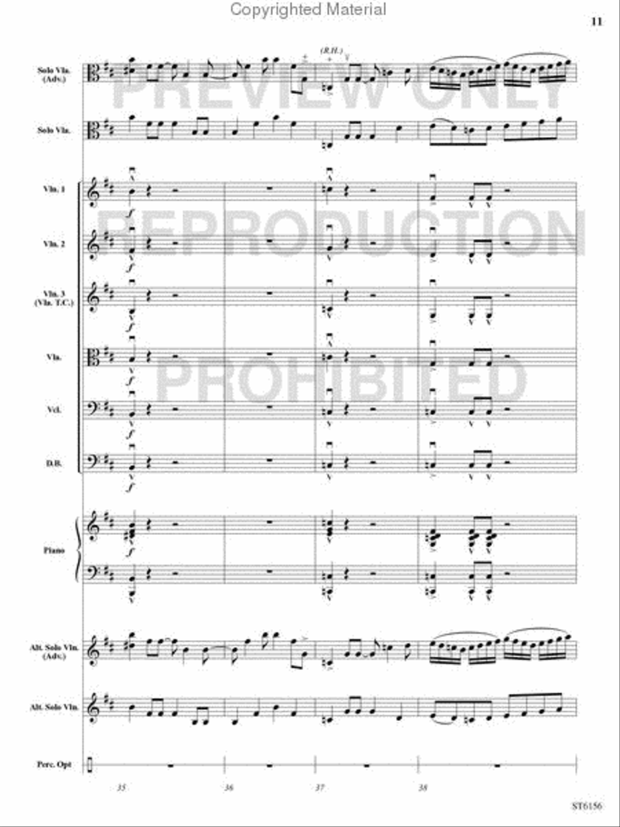 Danza Latina Danza Latina String Orchestra scores gallery preview page 10