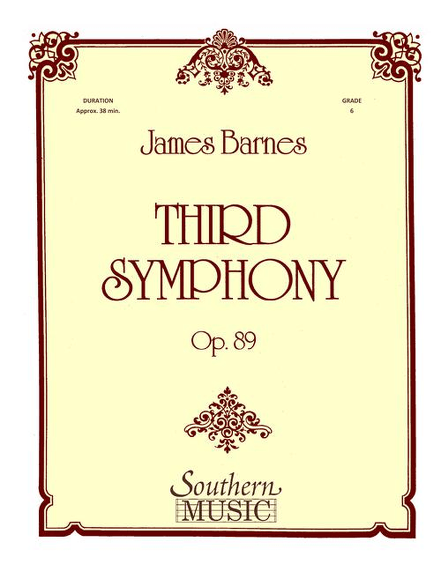 Third Symphony Third Symphony Concert Band scores gallery preview page 2