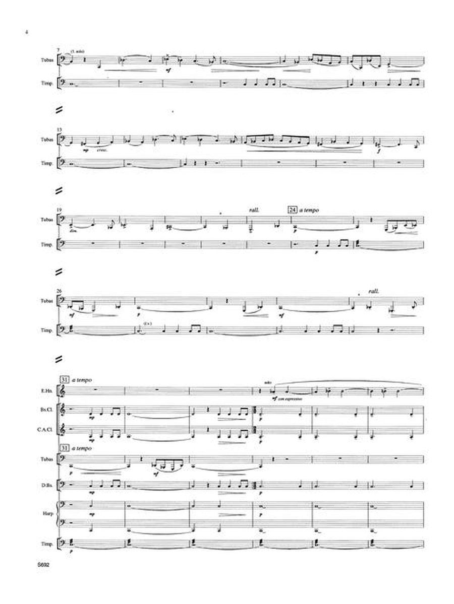 Third Symphony Third Symphony Concert Band scores gallery preview page 6
