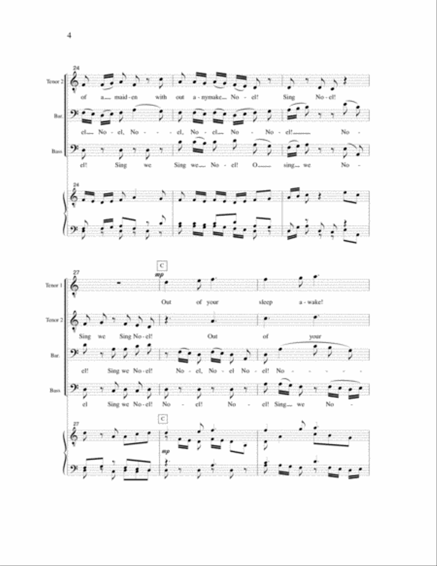 Noel! Noel! Choir scores gallery preview page 4