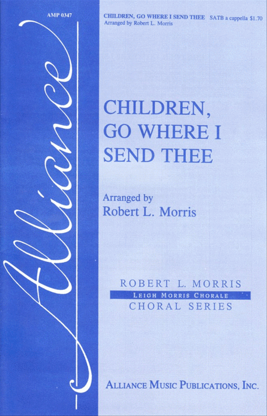 Children, Go Where I Send Thee 4-Part scores gallery preview page 1