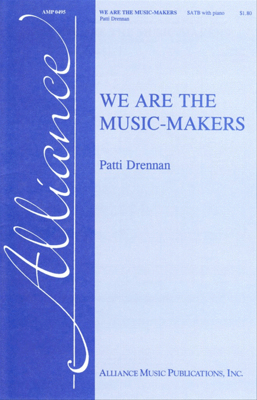 We Are the Music-Makers We Are the Music-Makers 4-Part scores gallery preview page 1