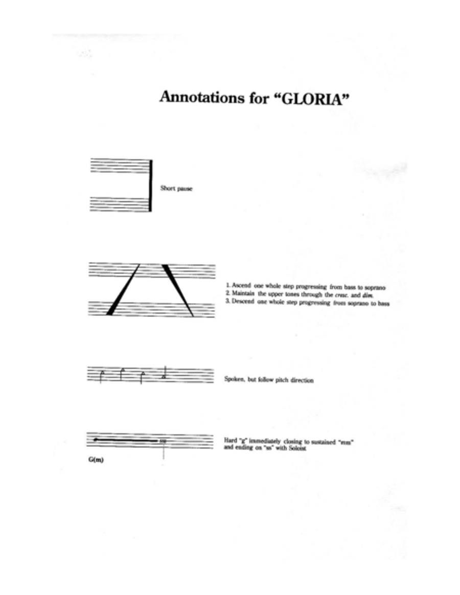 Gloria from Missa Brevis Pro Pace Divisi scores gallery preview page 9