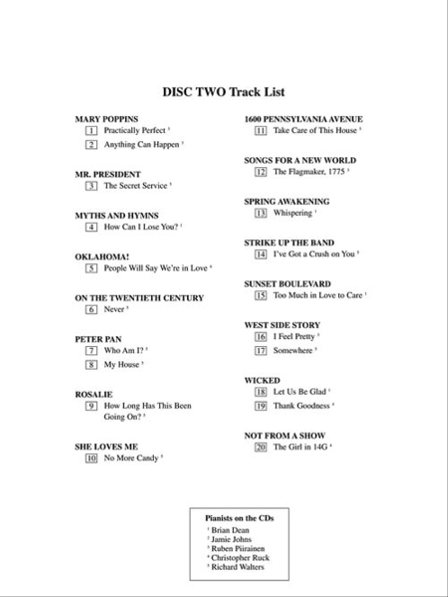 The Singer's Musical Theatre Anthology – Volume 5 Soprano Voice scores gallery preview page 4