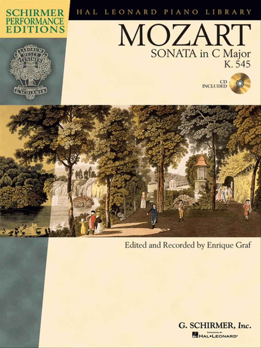 Mozart – Sonata in C Major, K. 545, “Sonata Facile” Piano scores gallery preview page 1