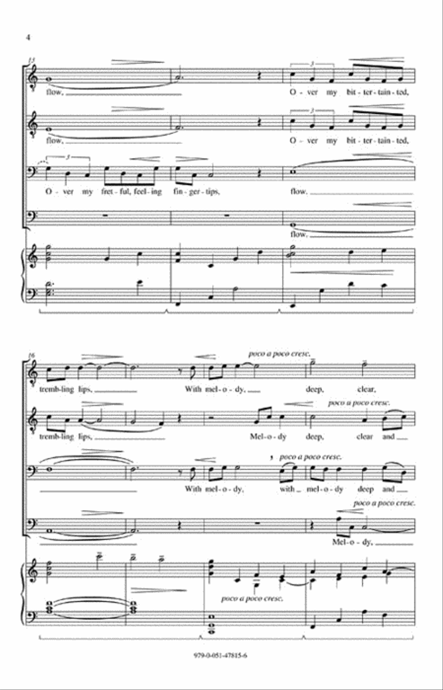 I Am in Need of Music I Am in Need of Music TTBB scores gallery preview page 3
