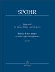 Trio for Piano, Violin and Violoncello B flat major op. 133