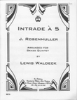 Intrada (Lewis Waldeck)