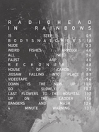 Radiohead – In Rainbows Electric Guitar scores gallery preview page 3