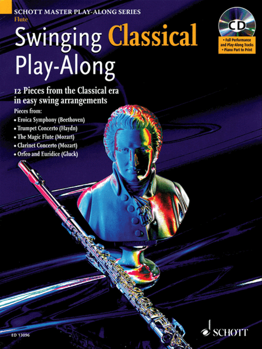 Swinging Classical Play-Along Flute Solo scores gallery preview page 1
