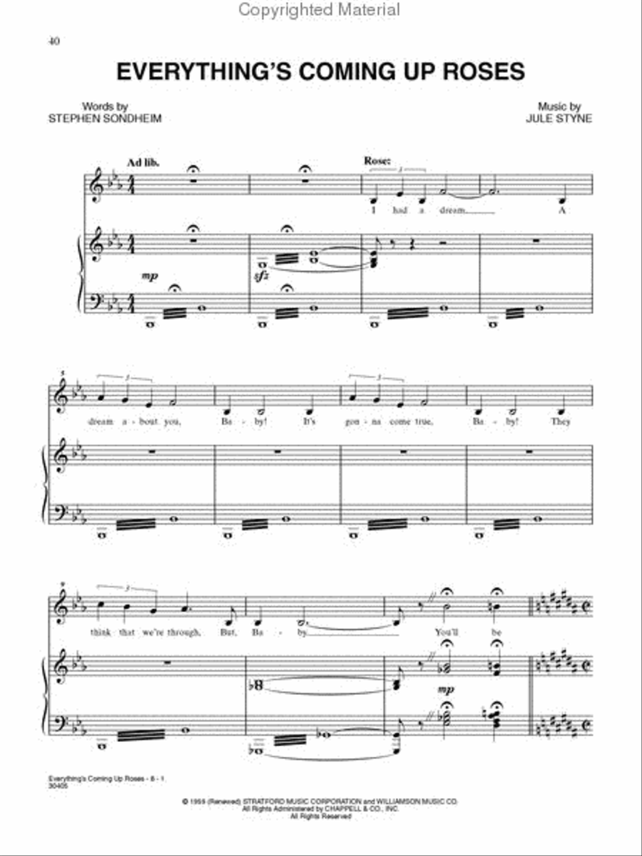 Gypsy Piano, Vocal, Guitar scores gallery preview page 2