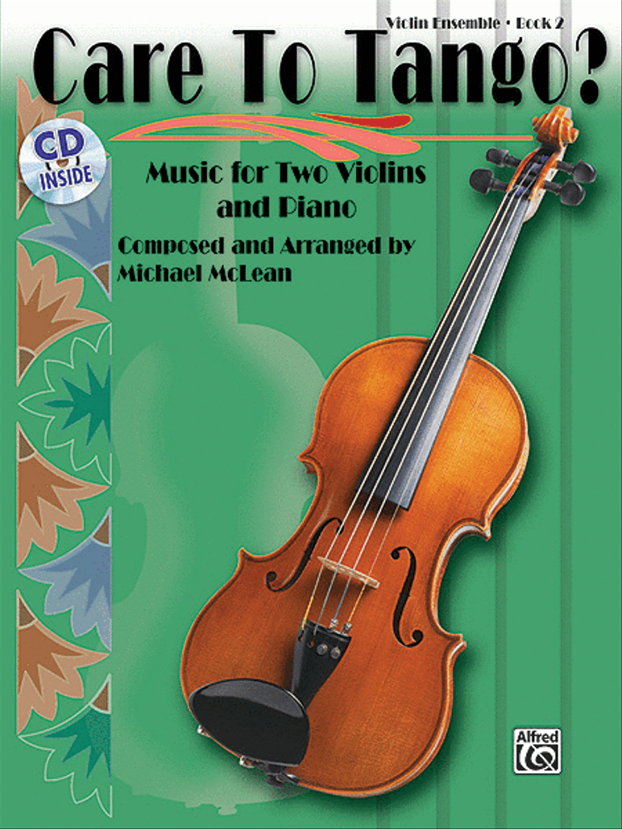 Care to Tango?, Book 2 Violin scores gallery preview page 1