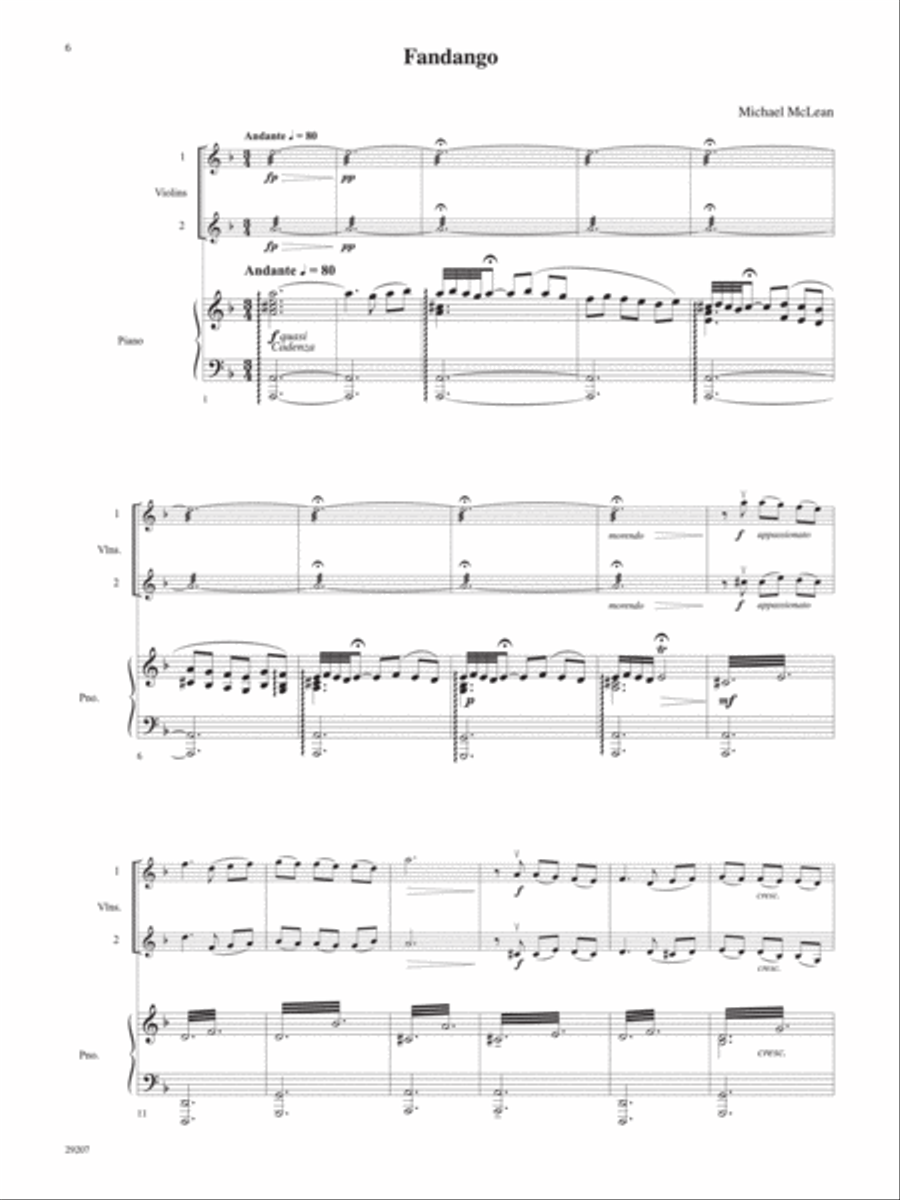 Care to Tango?, Book 2 Violin scores gallery preview page 7