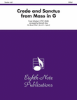 Credo and Sanctus (from Mass in G)