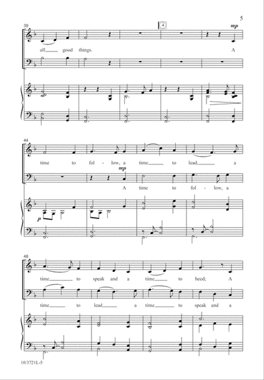 A Time for All Things A Time for All Things 2-Part scores gallery preview page 6
