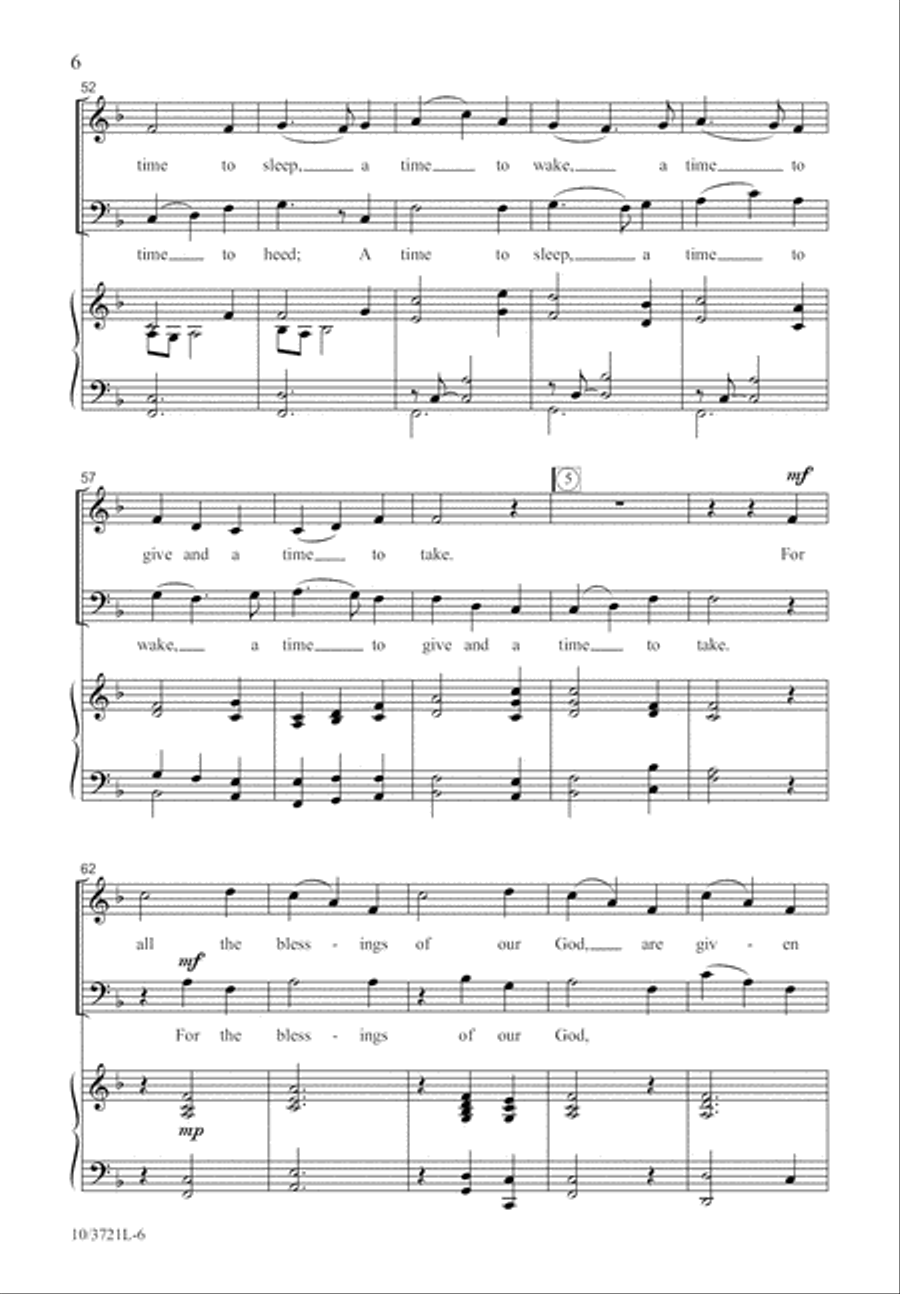 A Time for All Things A Time for All Things 2-Part scores gallery preview page 7