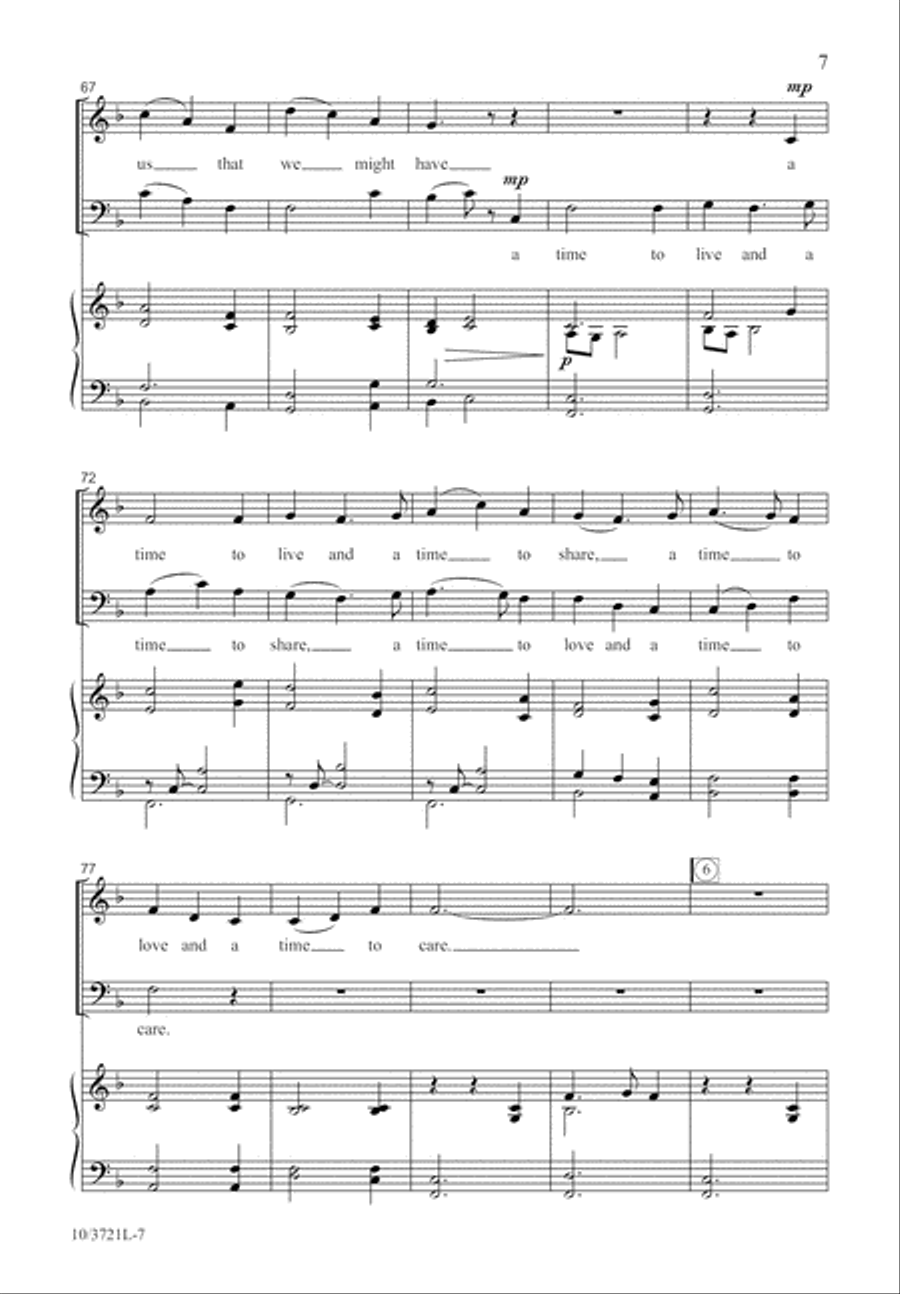 A Time for All Things A Time for All Things 2-Part scores gallery preview page 8