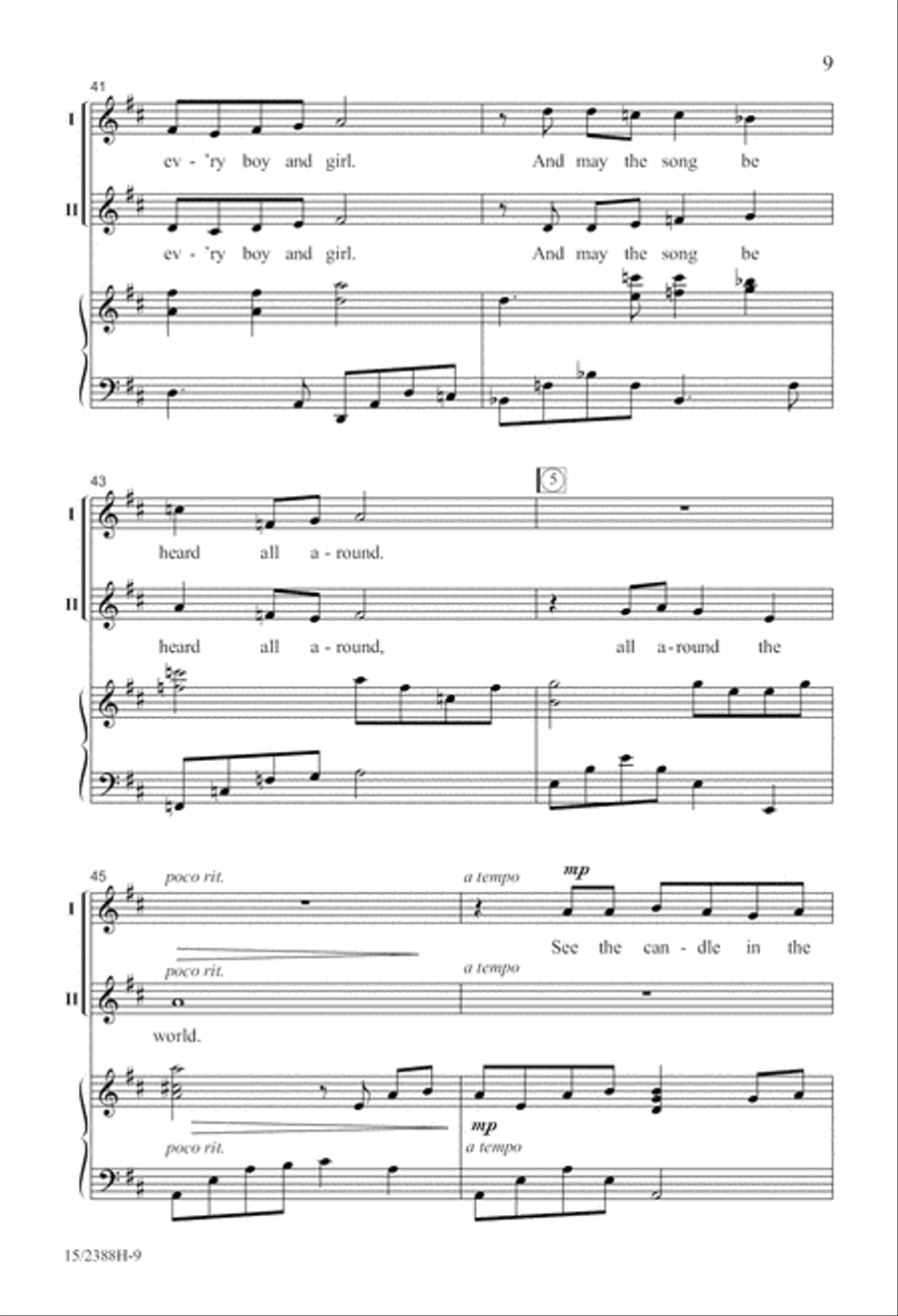 Candle in the Window Candle in the Window 2-Part scores gallery preview page 10