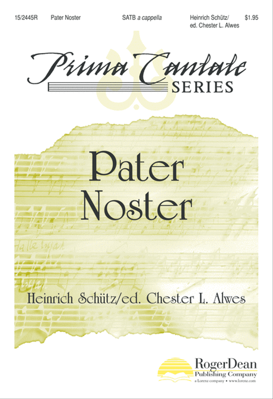 Pater Noster Pater Noster 4-Part scores gallery preview page 2
