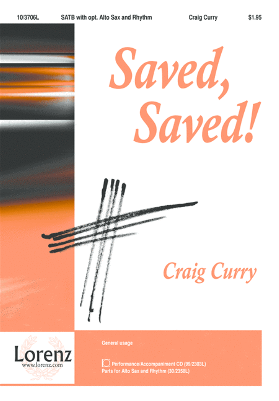 Saved, Saved! 4-Part scores gallery preview page 2