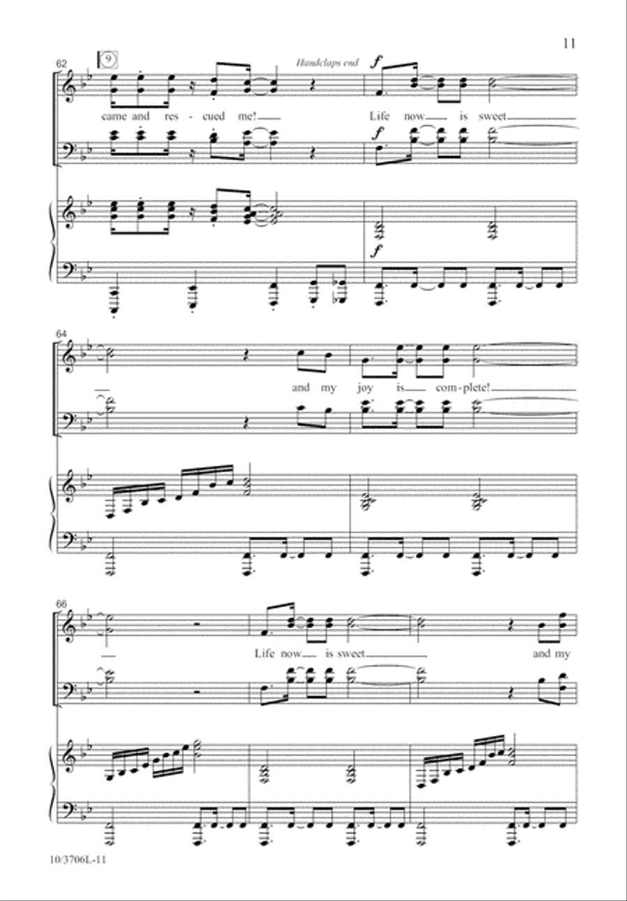 Saved, Saved! 4-Part scores gallery preview page 12
