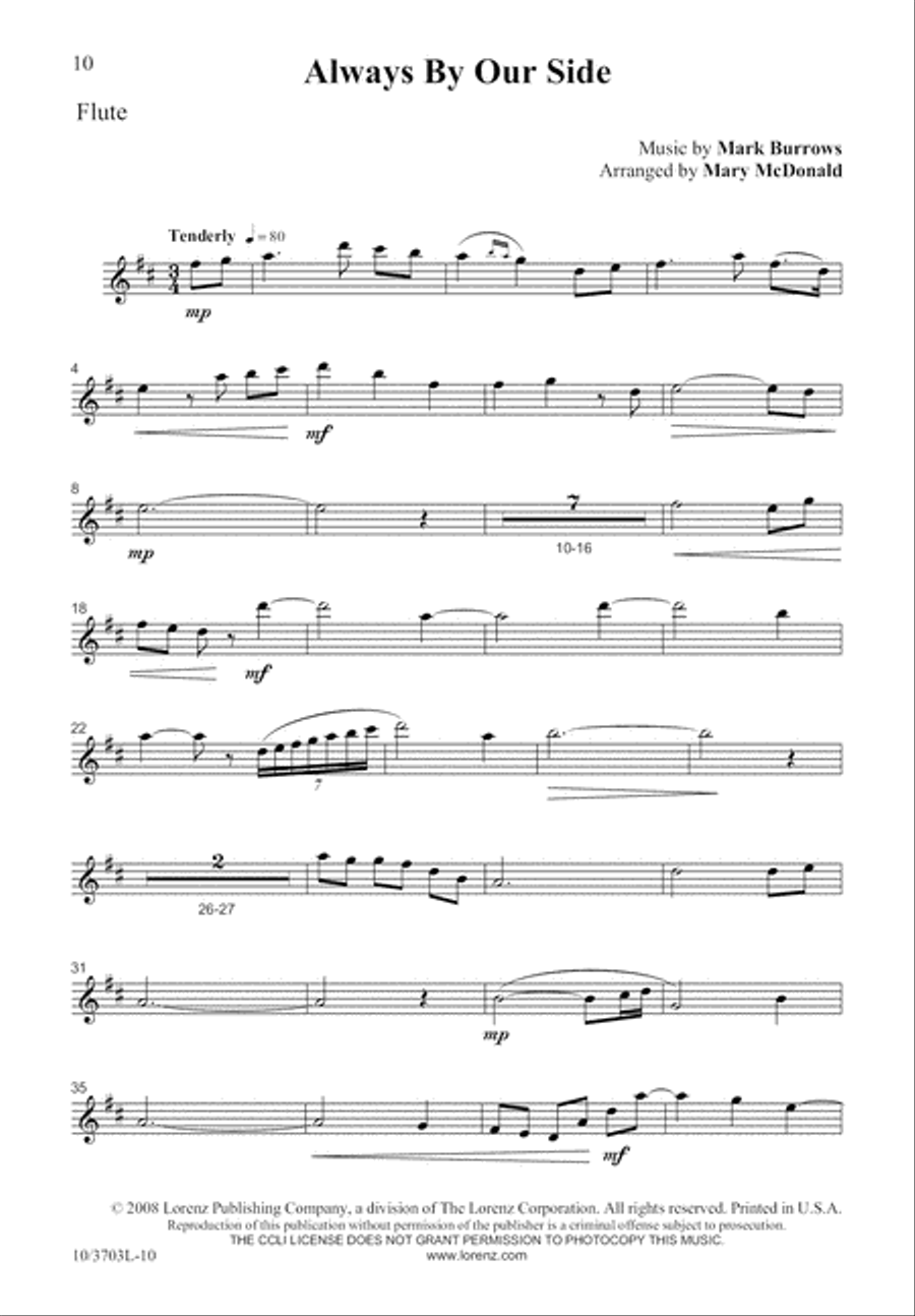 Always By Our Side Always By Our Side 4-Part scores gallery preview page 11