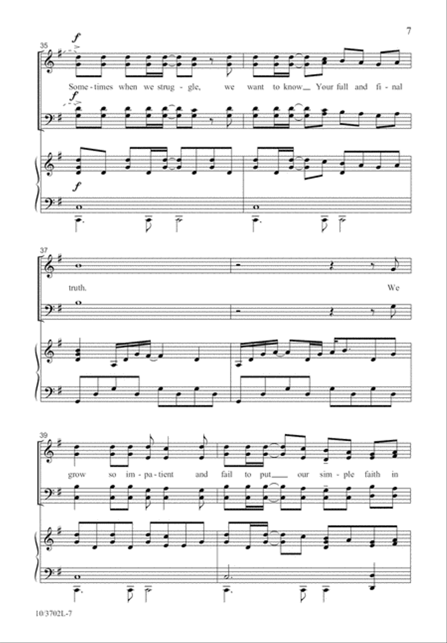 Holy Mystery Holy Mystery 4-Part scores gallery preview page 8