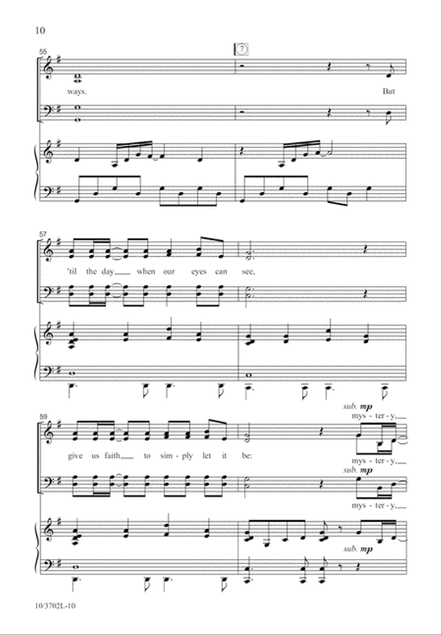 Holy Mystery Holy Mystery 4-Part scores gallery preview page 11