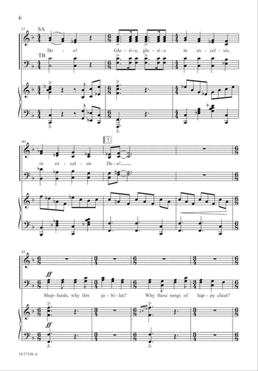 Festival Gloria Festival Gloria 4-Part scores gallery preview page 7