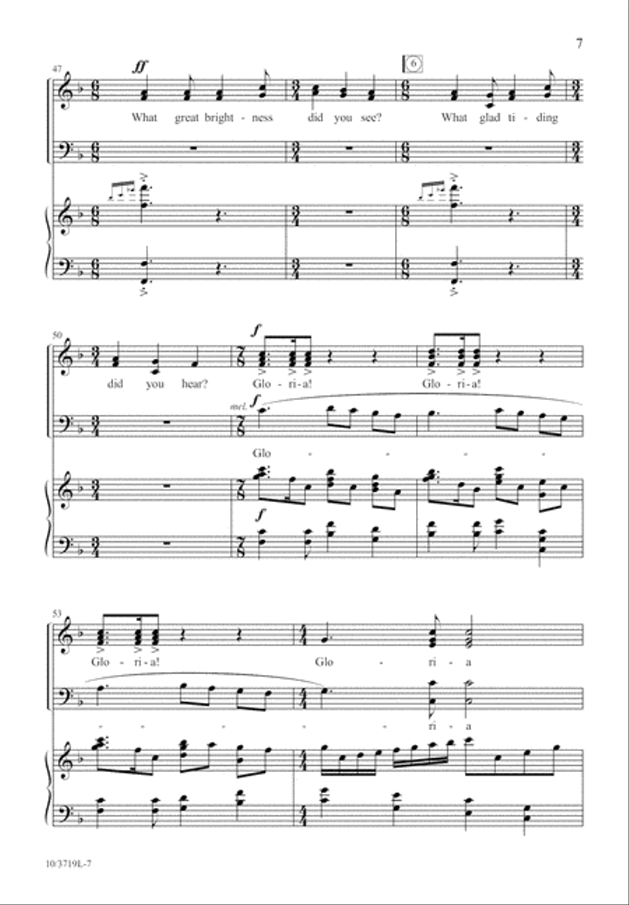 Festival Gloria Festival Gloria 4-Part scores gallery preview page 8