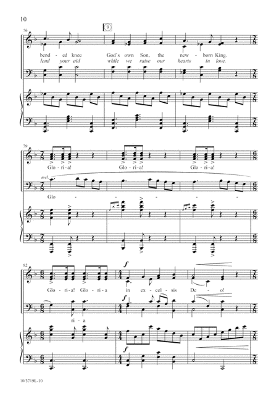 Festival Gloria Festival Gloria 4-Part scores gallery preview page 11