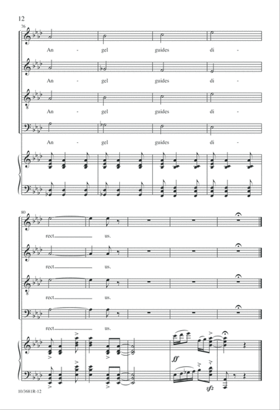 From a Shaker Hymnal From a Shaker Hymnal 4-Part scores gallery preview page 13