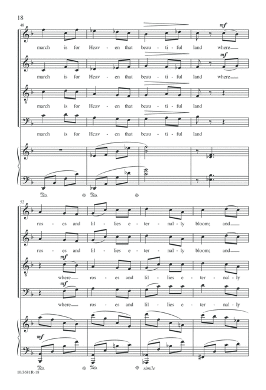 From a Shaker Hymnal From a Shaker Hymnal 4-Part scores gallery preview page 19