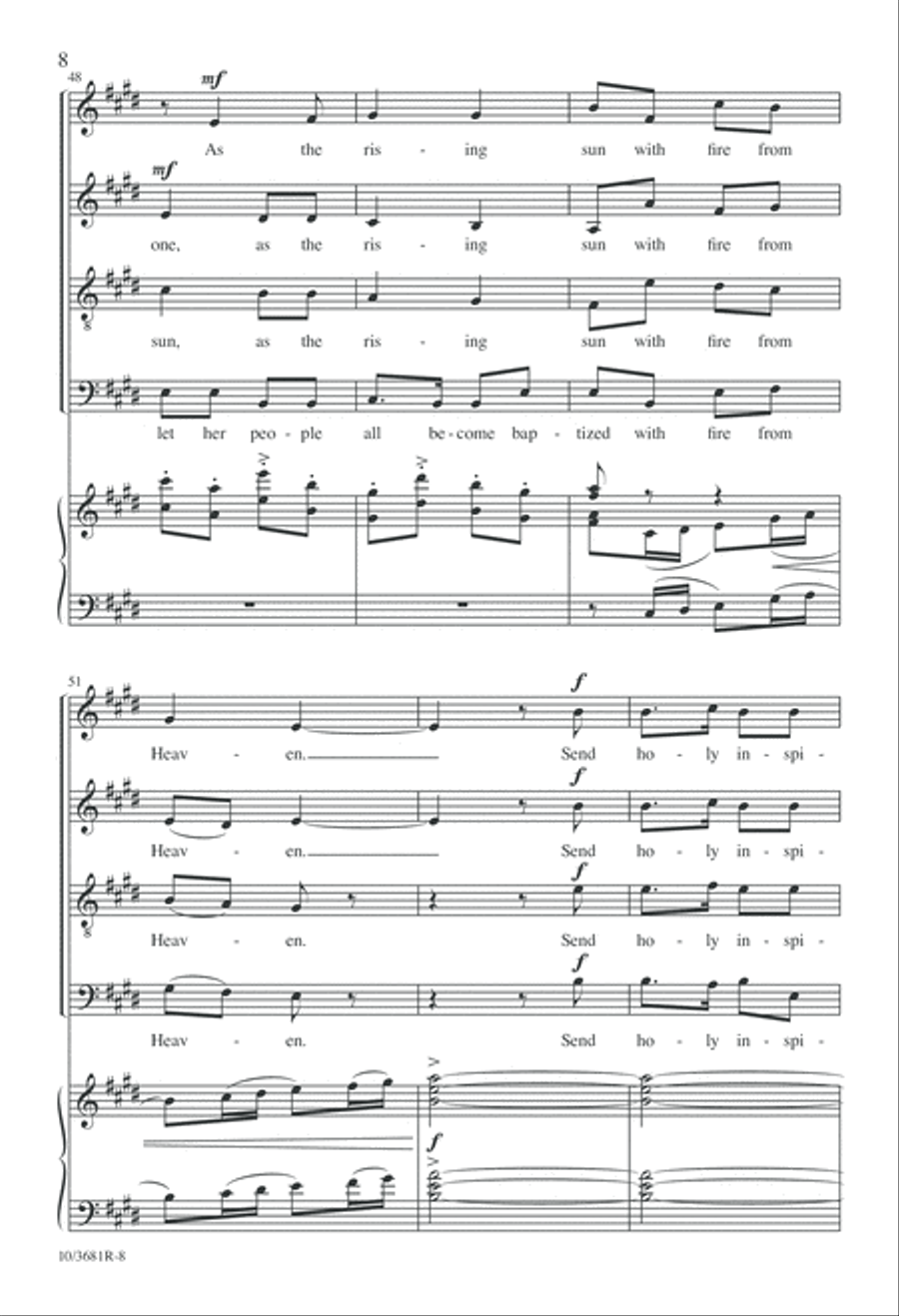 From a Shaker Hymnal From a Shaker Hymnal 4-Part scores gallery preview page 9