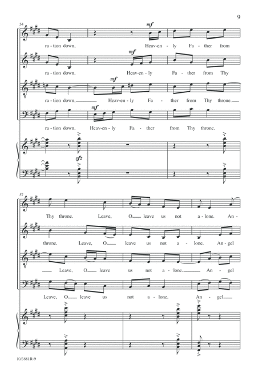From a Shaker Hymnal From a Shaker Hymnal 4-Part scores gallery preview page 10