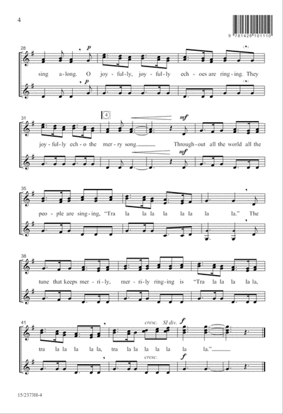 The Song in the Air The Song in the Air SSA scores gallery preview page 5