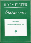 Capricen für Klarinette in B