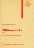 Drei Bläserstücke op. 48