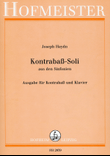 Kontrabass-Soli aus den Sinfonien / KlA