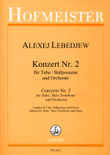 Konzert Nr. 2 für Tuba (Bassposaune) und Orchester / KlA