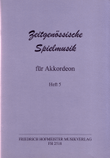 Zeitgenössische Spielmusik, Heft 5