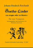 Goethe-Lieder 