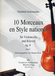 10 Morceaux en Style national, op. 9, Teil 2