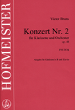 Konzert Nr. 2 für Klarinette und Orchester, op. 48 / KlA