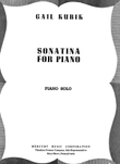 Sonatina For Piano