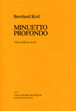 Minuetto profondo, op. 83/1