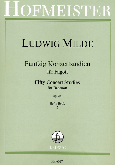 50 Konzertstudien, op. 26, Heft 2