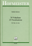 24 Vokalisen, op. 3