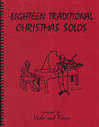 18 Traditional Christmas Solos for Viola and Piano mini preview
